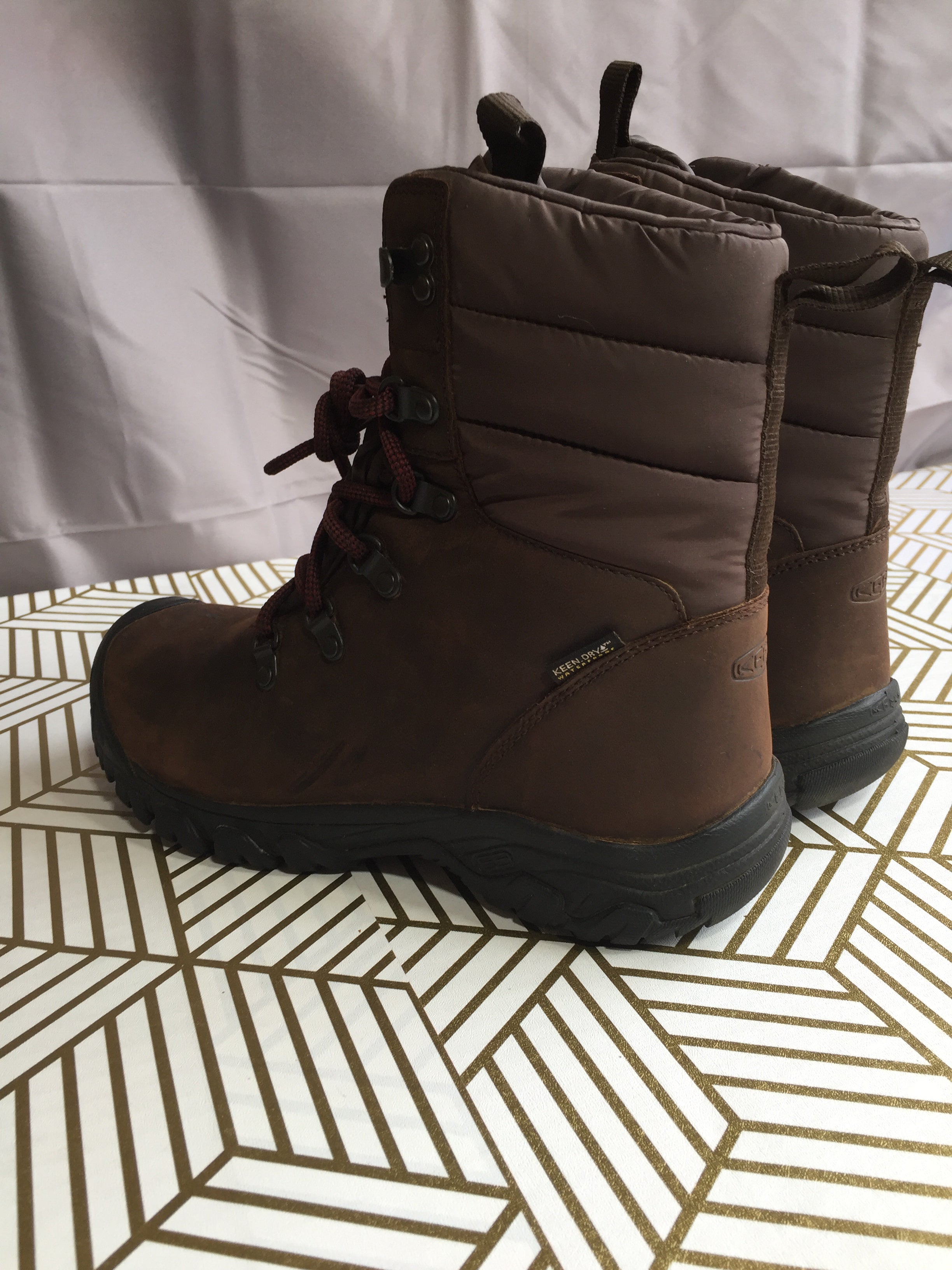 KEEN Women's Greta Classic Waterproof Snow Boots US 7.5 - NO BOX - 1023607 (8010843422958)